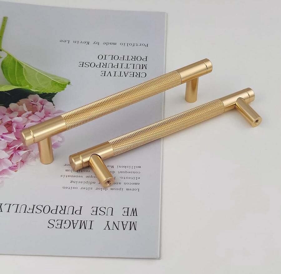 Moderne Kastgrepen Goud 10 Stuks Vintage Keukenkasten