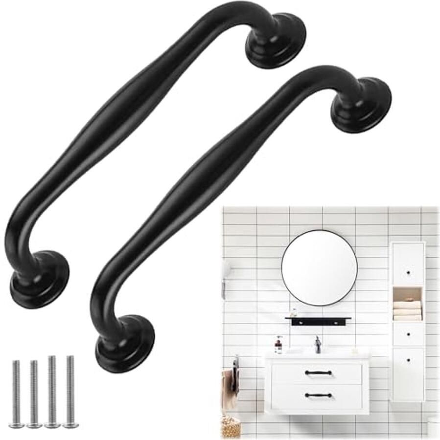 Moderne kastgrepen set van 12 beknopte ladehandgrepen 128 mm perfect voor keuken en slaapkamer
