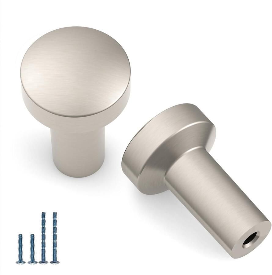 Moderne kastknoppen geschikt voor kasten en deuren 1 stuk aluminium