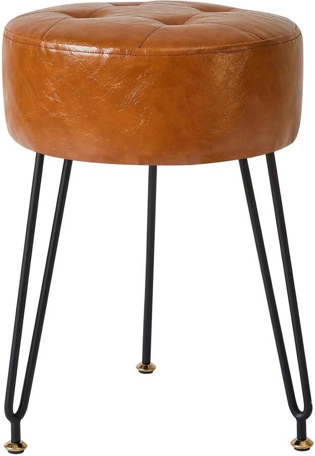 Moderne kruk ruimtebesparend 1 stuk kunstleer 30x46 cm