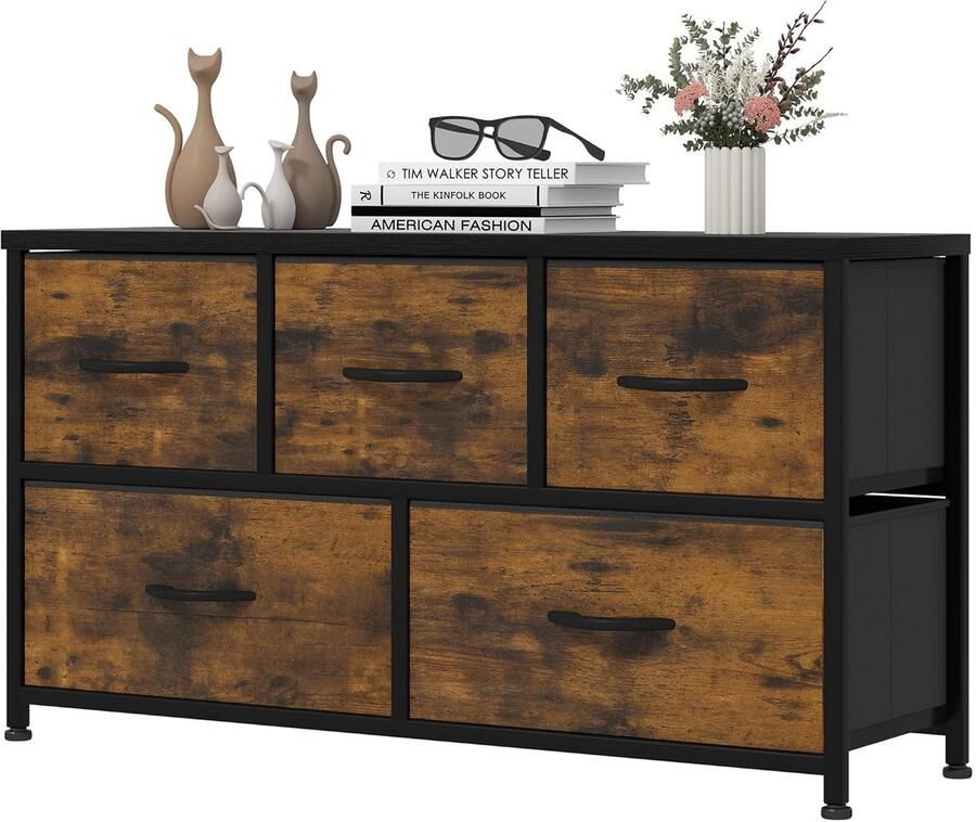 Moderne ladekast ruime opbergruimte 1 stuk MDF en metaal