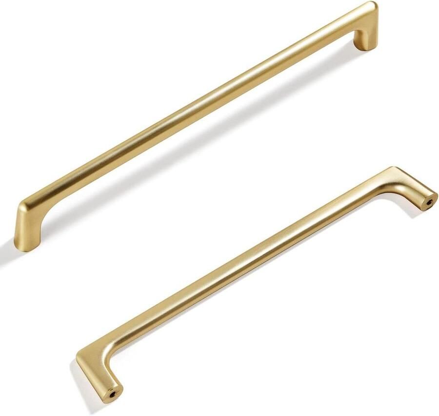 Moderne meubelgrepen 10 stuks gouden deurgrepen voor keukenkasten met schroeven