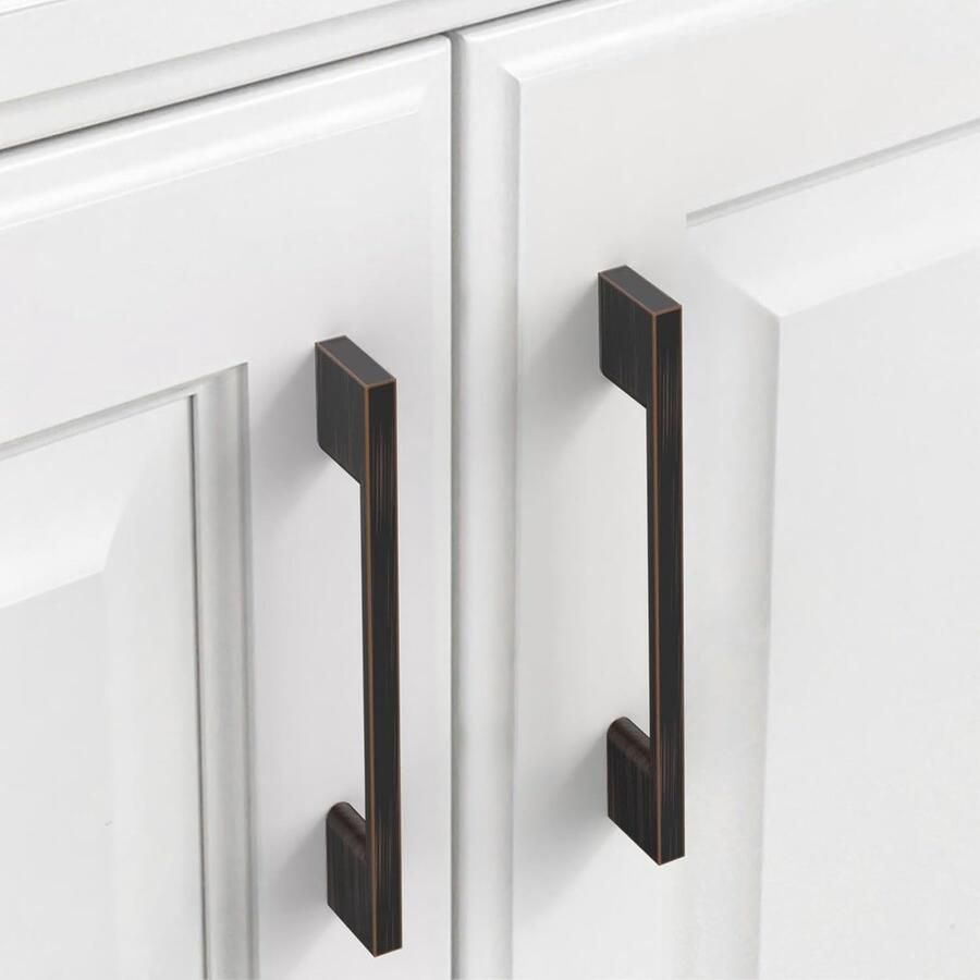 Moderne meubelgrepen 128 mm gatcentra set van 2 hoogwaardige legering