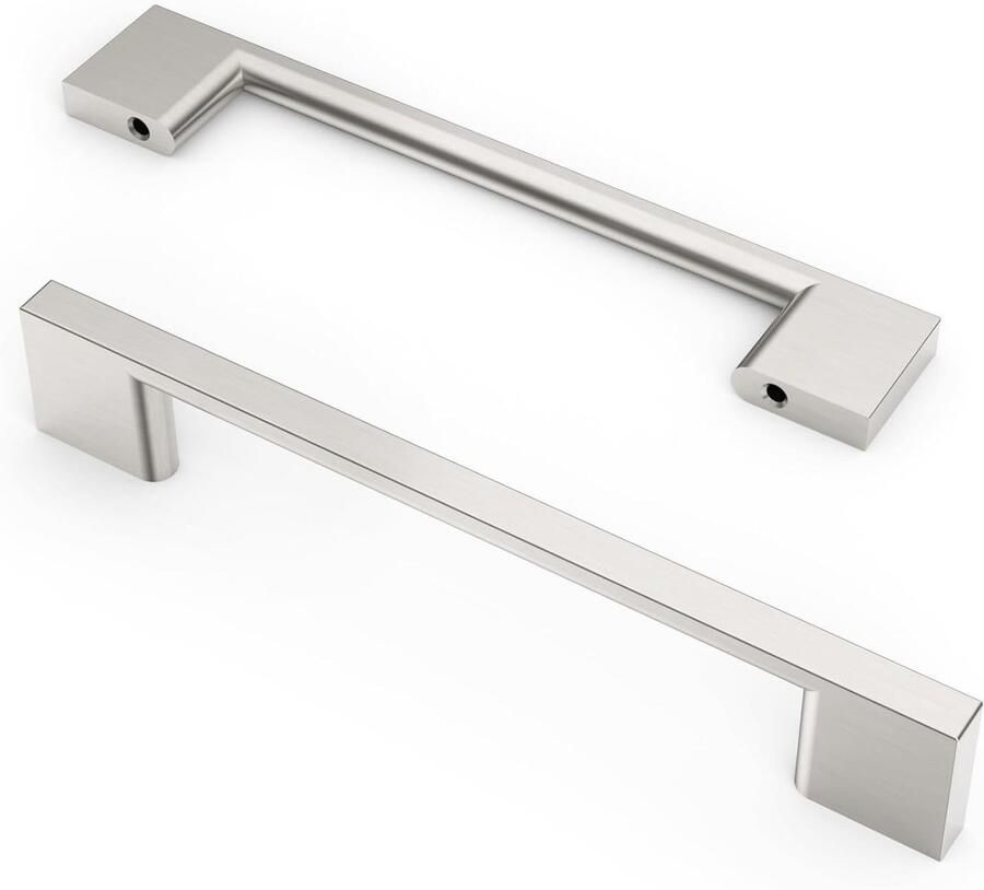 Moderne meubelgrepen 128 mm gatcentra set van 2 hoogwaardige legering