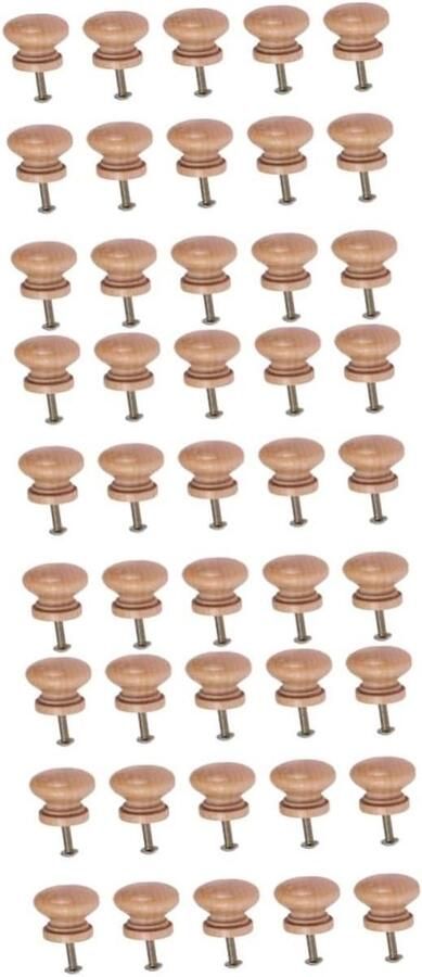 #N Moderne meubelknoppen 45 stuks Zeer kleine houten commode kastdeur laden handvat schroef Meubels kostuum glazen deur