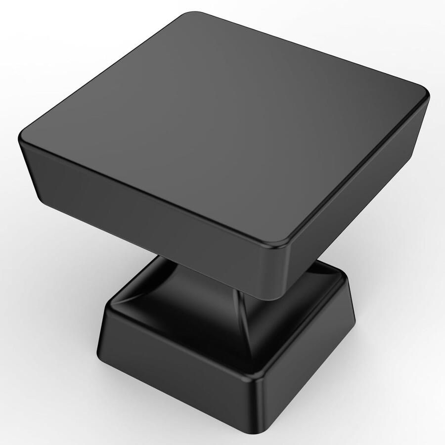 Moderne meubelknoppen zwarte ladeknoppen 10 stuks