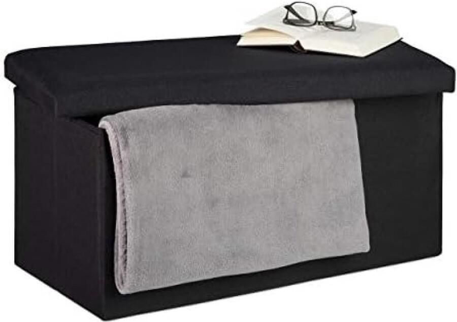 Moderne Opbergbank Zitbank met Opbergruimte zwart