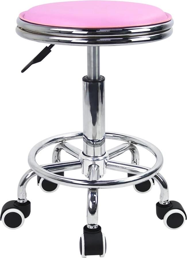 Moderne Ronde Rolstoel met Voetsteun Draaibare Salon en Massage Kruk