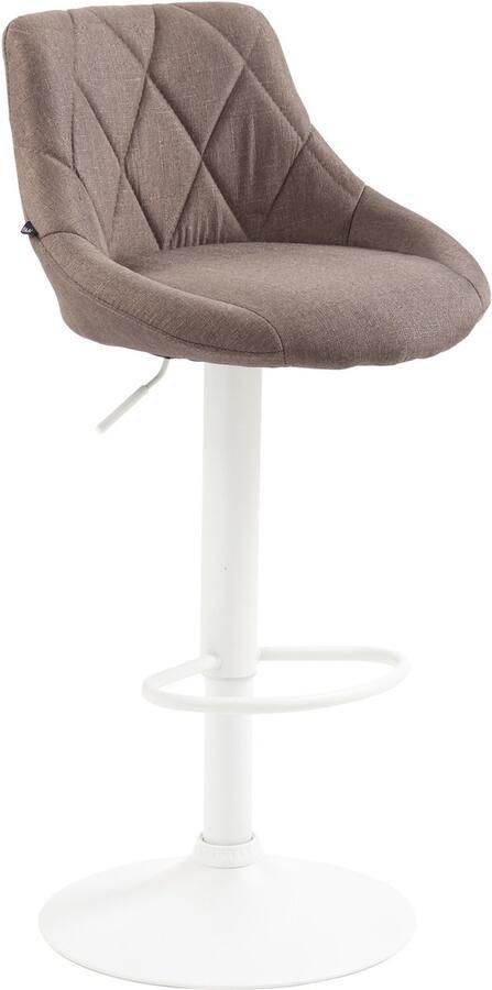 Moderne Stoffen Barkruk Luxe Kruk 360° Draaibaar met Gaslift