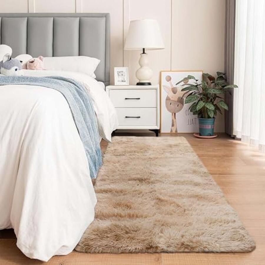 Moderne Tie-Dye Vloerkleden voor Woonkamer en Slaapkamer Antislip Pluche Tapijten 60 x 220 cm