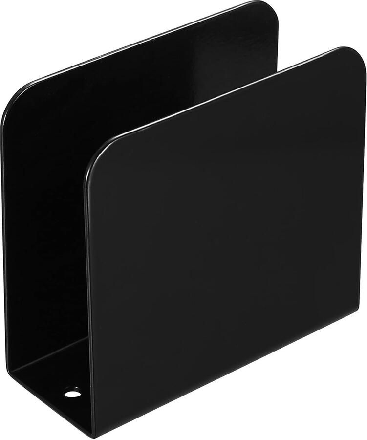 Moderne Vierkante Servet Houder van Metaal Stabile Dispenser voor Eettafel en Keuken