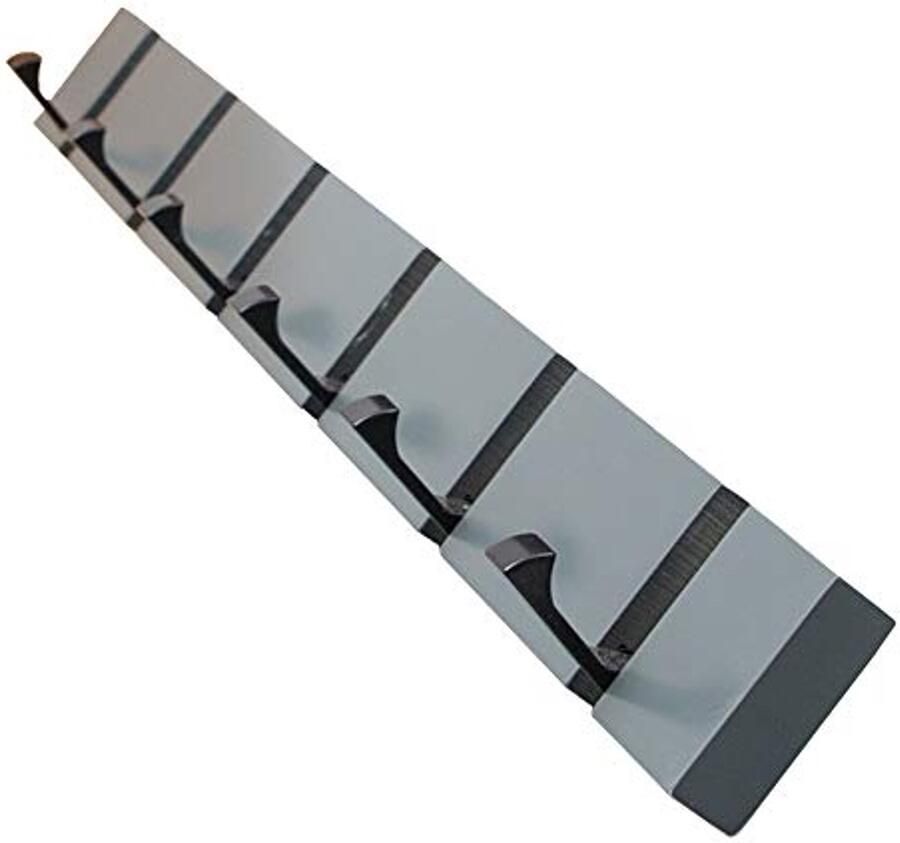 Moderne wandgemonteerde kapstok met vouwhaken Ruimtebesparende hanger voor jassen en sleutels