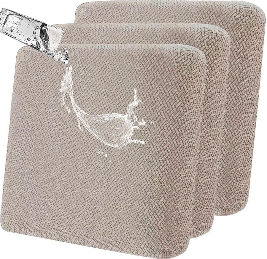 Moderne Waterafstotende Stretch Hoes voor Zithoeken: Set van 3 Stuks