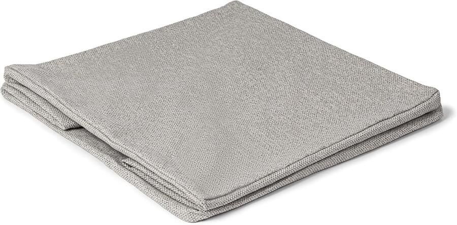 Moderne Zitzak voor Buiten en Binnen Vierkante Poef en Hocker 50x50x40 cm Gemeleerd Design