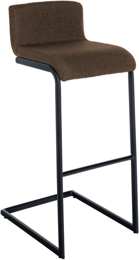 Moderne Zwarte Barkruk Bistrokruk Ergonomisch Design Onderhoudsvriendelijk Kunstleer