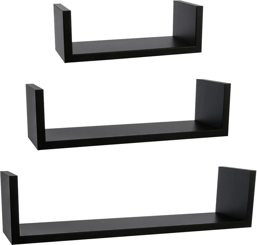 Moderne Zweedse Wandplanken Set voor Stijlvolle Opbergruimte en Decoratie in Huis of Kantoor