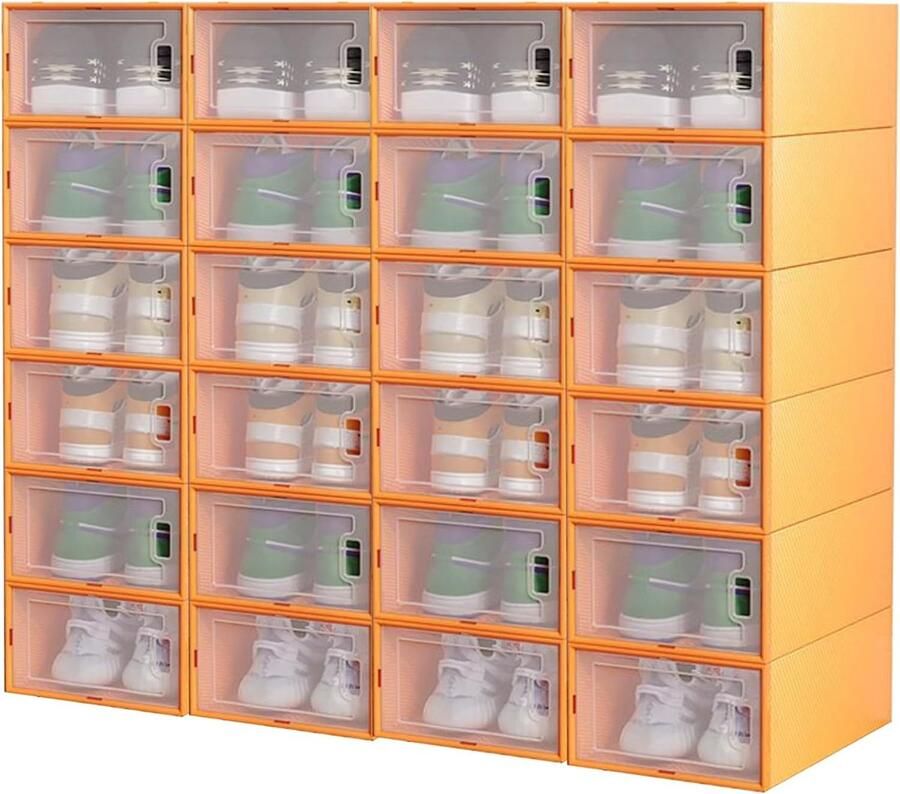 Modulair schoenenrek voor in de hal schoenenrek voor in de hal. Sneakersplank. Opbergruimte voor thuis hal slaapkamer. 24 paar