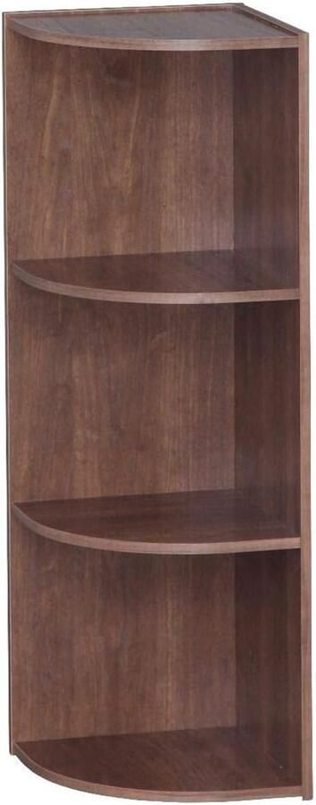 Modulaire Houten Hoekkast met Niveaus voor Kantoor Woonkamer en Slaapkamer