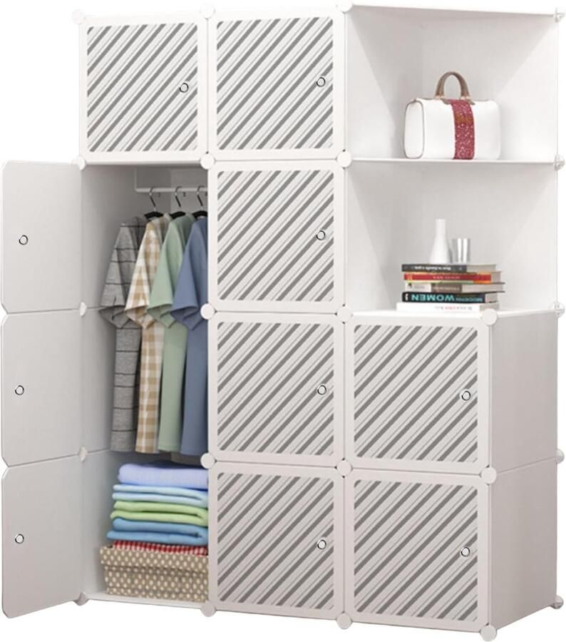 Modulaire Kledingkast Multifunctioneel Set van 38 stuks Waterdicht Duurzaam