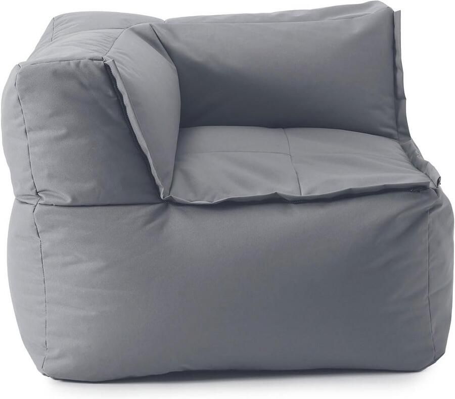 Modulaire Zitzak Hoekstoel Waterdicht & Wasbaar Indoor & Outdoor Comfortabel Zitmeubilair Ruimtebesparend Design