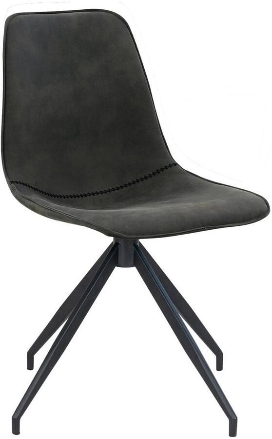 Monaco Dining Chair Set van 2 moderne stoel Swivel fauteuil Stijlvol comfort 56x48x86 cm