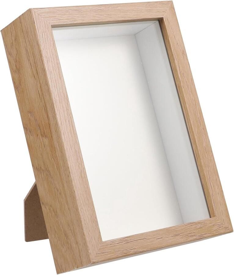 Monsterframe tafelstandaard showcase insecten houten frame fotolijst decor ornament fotohouder holle fotolijst van hout bloemen versieren vlinder-exemplaar vitrine 3d insecten showcase decoratieve fotohouder