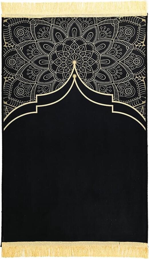 Moslim gebedsmat voor islamitisch gebed dikke en comfortabele moslim gebedsmat voor moslim mannen en vrouwen (#2)