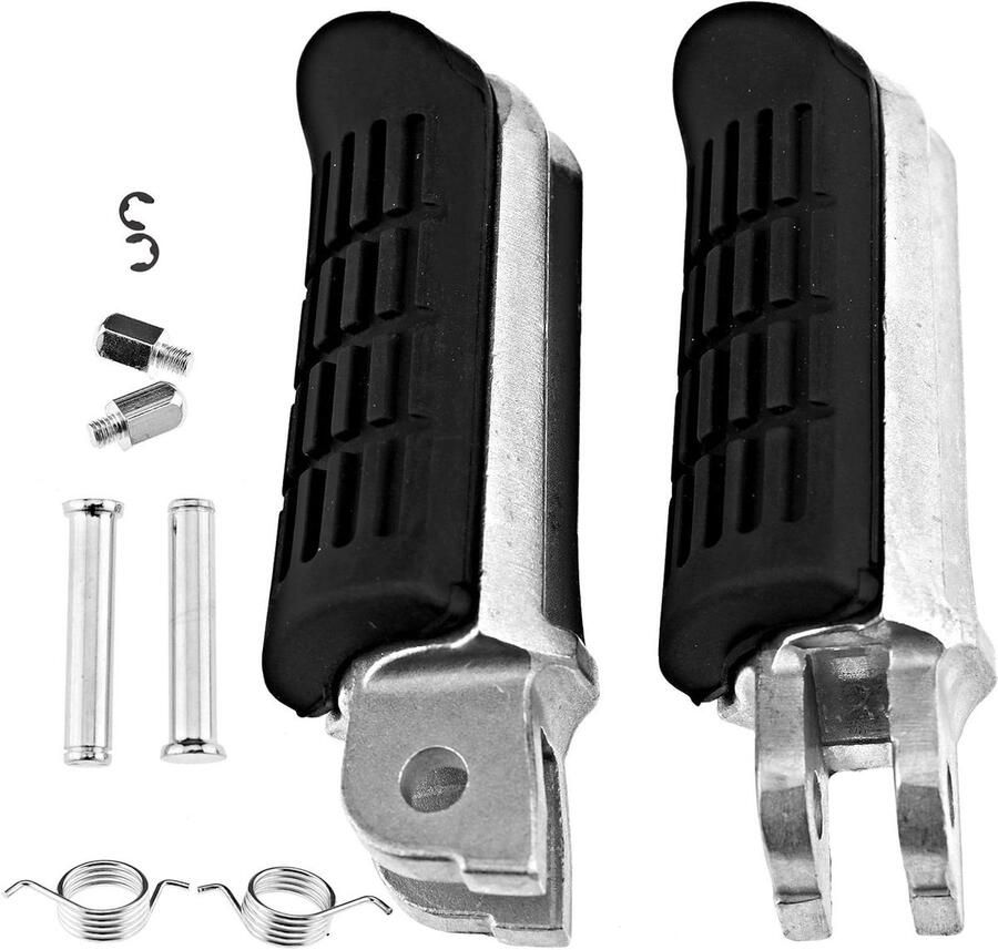 Motorcycle Footrests for FJR 1300 FZ6 FZ400 FZ1 XJ6 XJR L&R 1 Pair