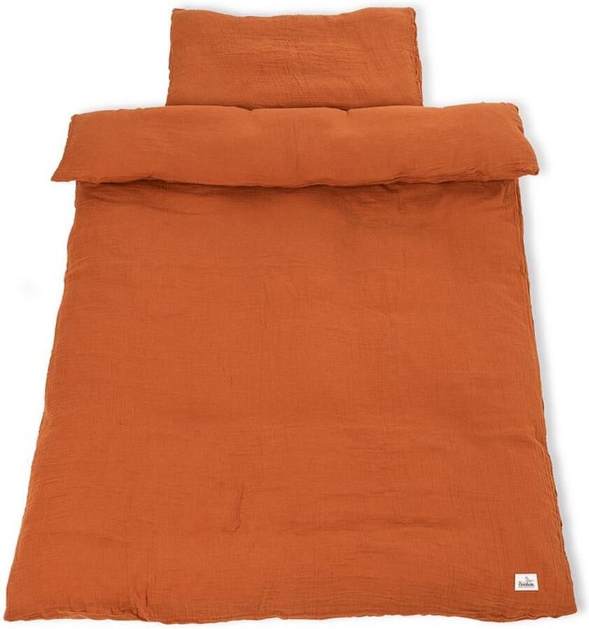 Rootz Living Rootz Mousseline dekbedovertrekset voor kinderbedden beddengoedset beddengoed 100% katoencomfort 100 cm x 135 cm kussensloop 60 cm x 40 cm