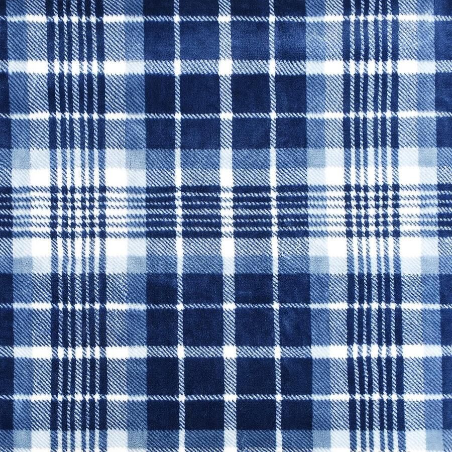 Mrs. Jones Classy Fleece deken voor de bank lichte zachte gezellige all-seasons lounge-deken woonkamer-decoratieve deken