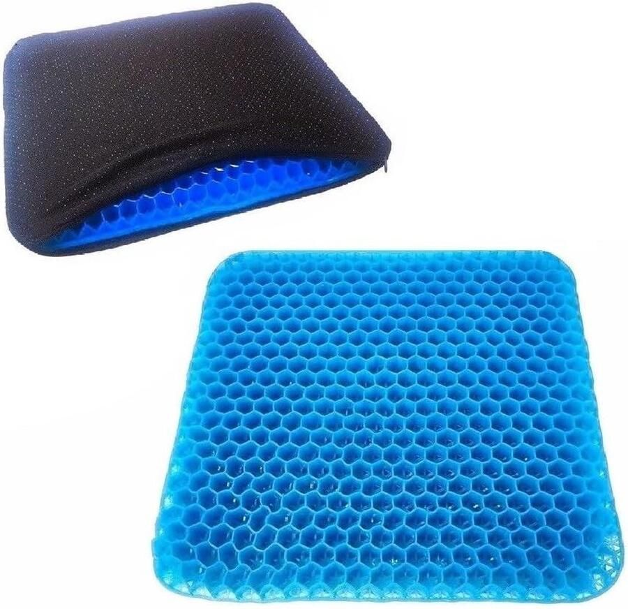 Multifunctioneel gelkussen voor bureaustoel anti-decubitus lendenkussen stuitbeenkussen