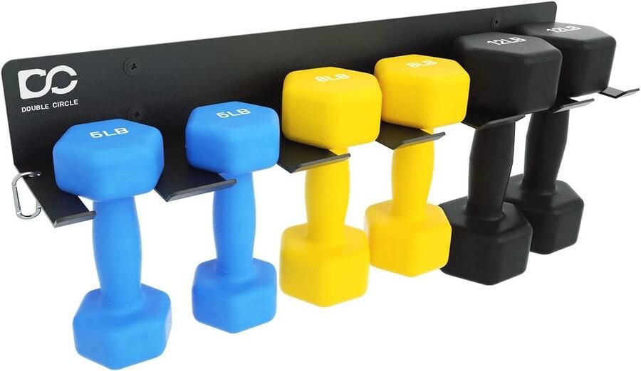 Multifunctioneel Gym Rack Organizer voor Thuis en Sportschool Wandrek Hanger voor Oefenbanden Springtouwen Kettingen en Hefriemen