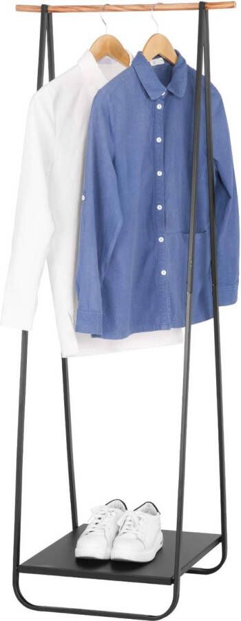 Kledingrek opbergstandaard Multifunctioneel kledingrek kledingstang schoenenrek 45D x 54W x 141H centimetres - Foto 2