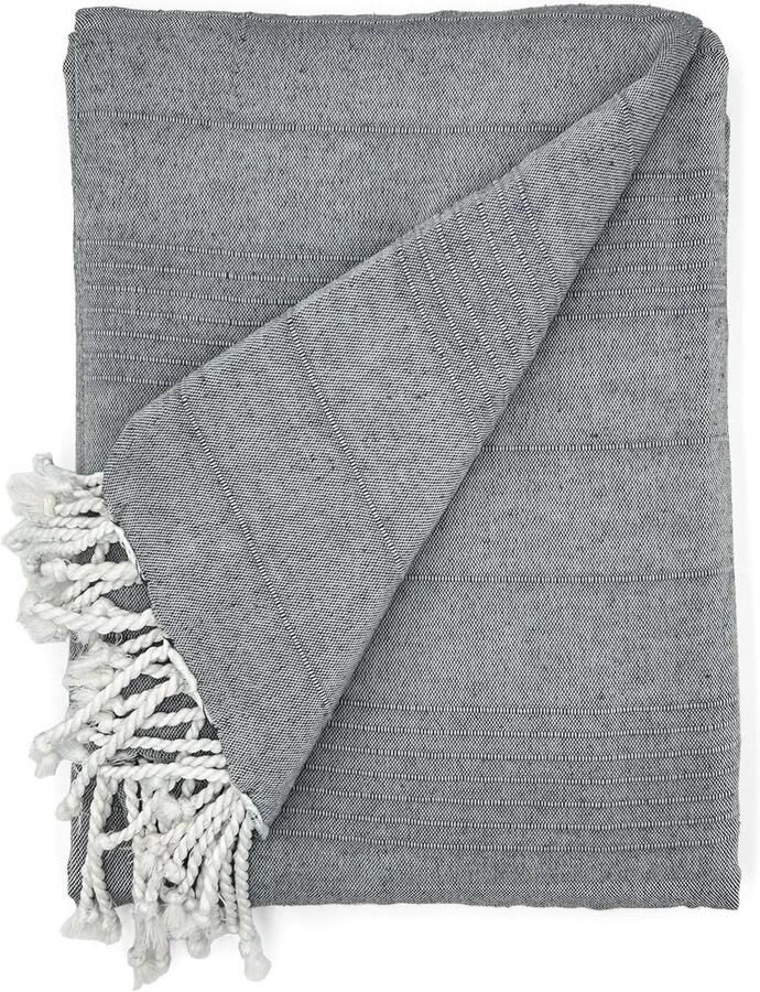 Multifunctioneel Sprei Antraciet 300 x 260 cm Ideaal voor Bed en Bank