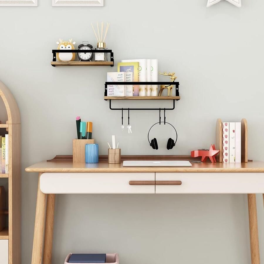 Multifunctioneel Wandrek planken 2-delige