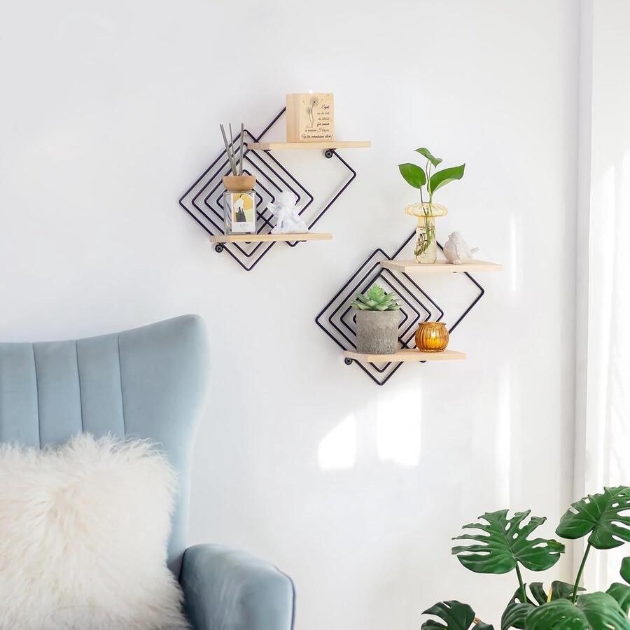 Multifunctioneel Wandrek planken