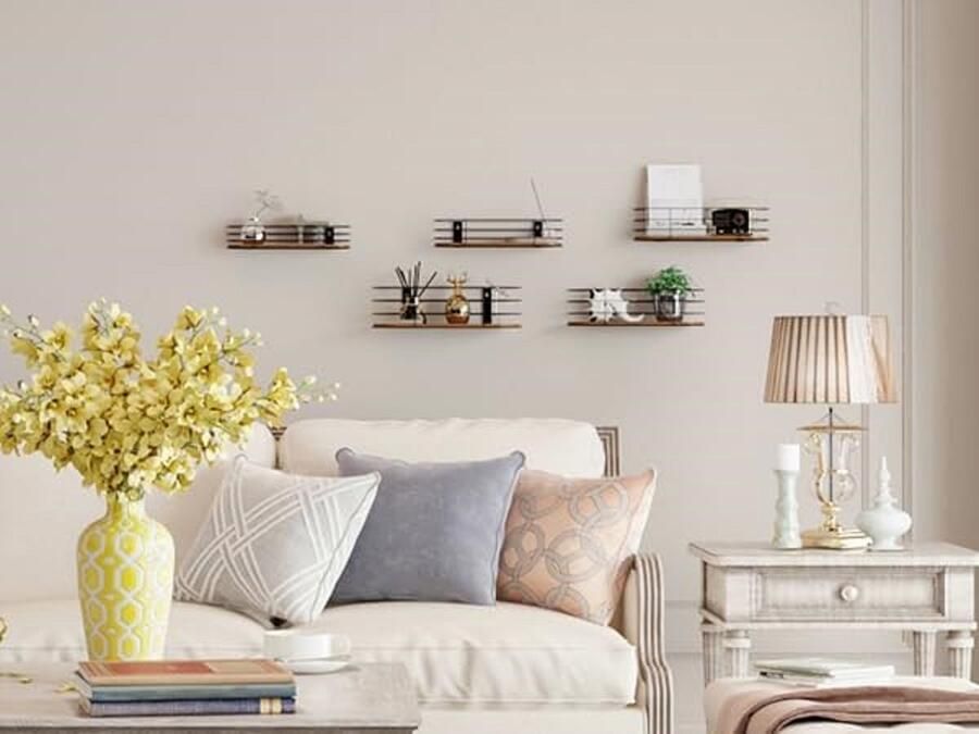 Multifunctioneel Wandrek planken set van 5