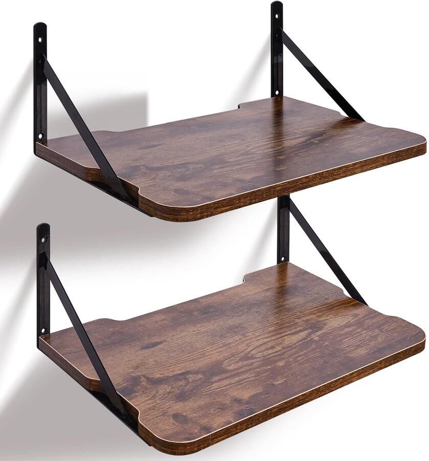 Multifunctioneel Zwevend Wandrek voor Projectoren Consoles en Routers met Kabelbeheer