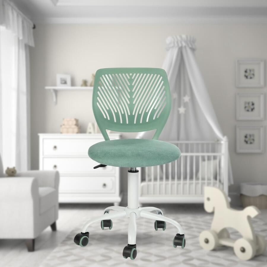 Multifunctionele bureaustoel voor kinderen Verstelbare kleurrijke draaistoel voor school en thuiskantoor