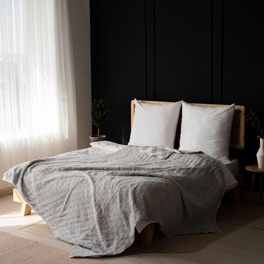 Multifunctionele deken sprei dubbelzijdige deken 100% polyester deken voor het hele jaar gezellig licht zacht ademend bankdeken deken voor volwassenen zachte deken voor bank