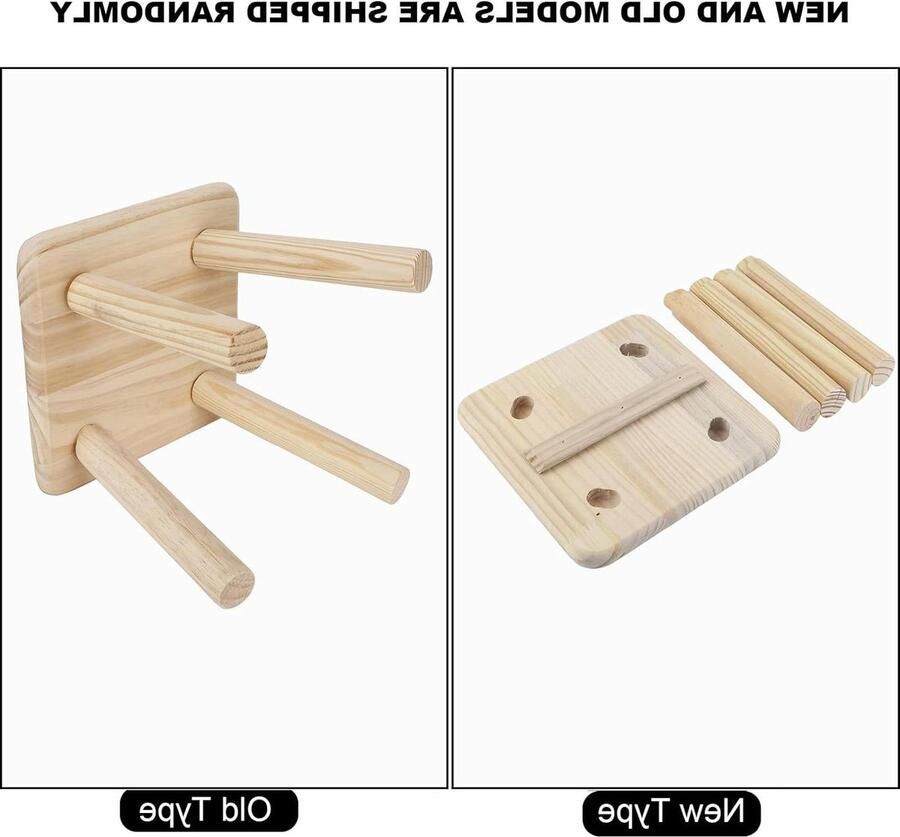 Multifunctionele houten krukken Leuke kleine bank voor kinderen DIY-meubelkruk en opstapje (#4) Houten kruk