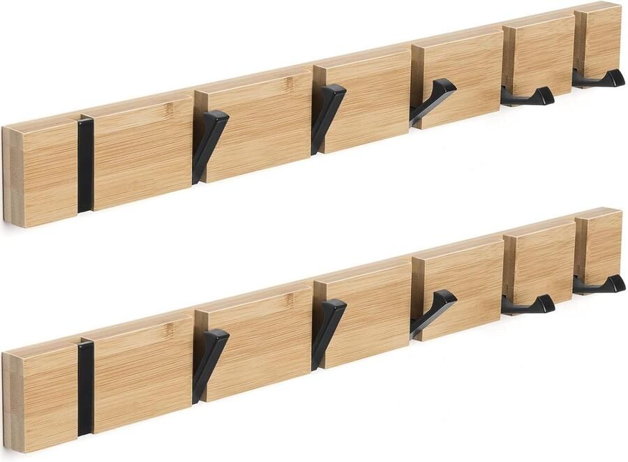 Multifunctionele Kapstokhaak Natuurlijke materialen Opvouwbaar ontwerp 1 stuk