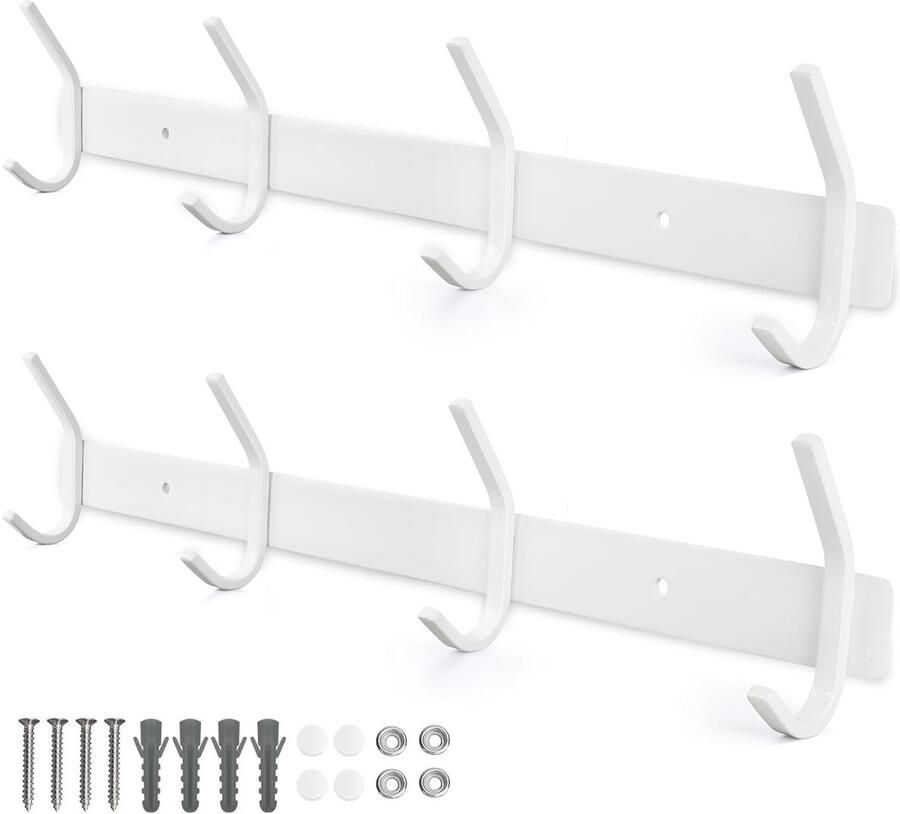 Multifunctionele Kapstokhaak Organiseer je Ruimte 1 stuk Roestvrij Staal