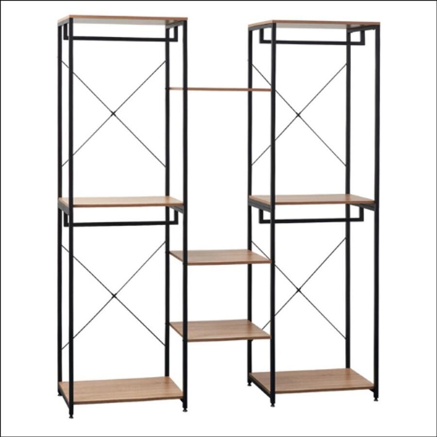 Multifunctionele kledingkast met schoenenrek – stijlvol en praktisch opbergen