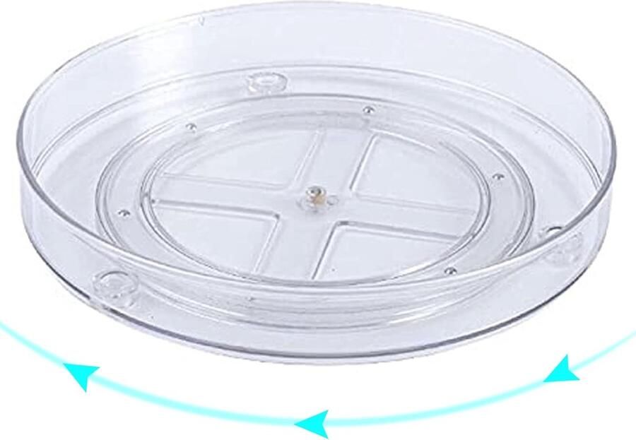 Multifunctionele Lazy Susan Draaitafel voor Keukenkast Badkamer en Tafelorganisatie