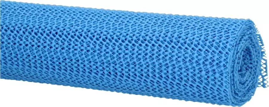 Multifunctionele Non Slip Gripmat – blauw – 30x150cm Niet Klevende Antislipmat Gaas Patroon voor Bureaus en Keukenlades