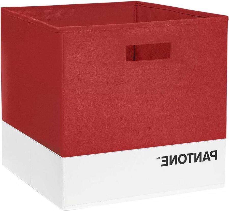 Multifunctionele Opbergdoos voor Speeldobbelstenen Ruimtebesparend 1 stuk Grijs Polyester 32 5 x 32 5 x 32 5 cm