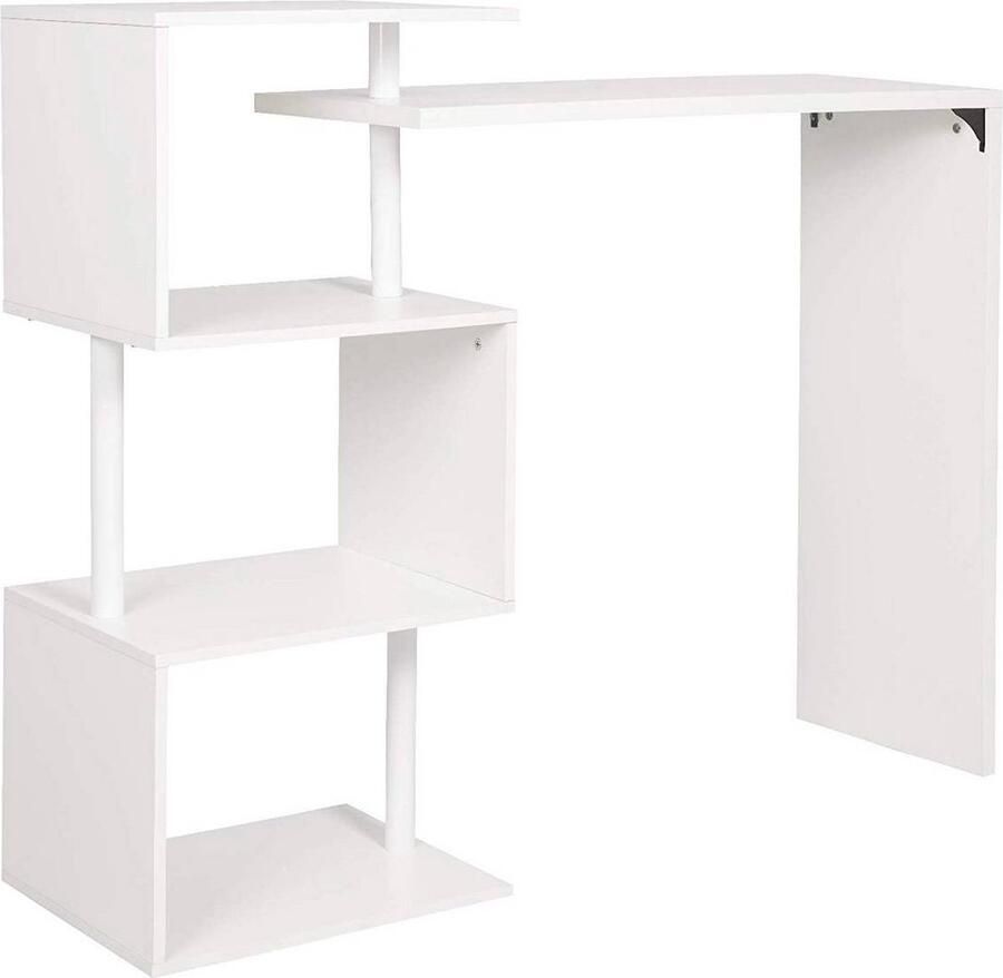 Rootz Living Rootz multifunctionele roterende bartafel opbergtafel draaitafel ruimtebesparend voldoende opbergruimte duurzaam 134 cm x 112 cm x 38 cm