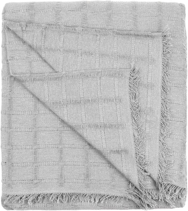 Multifunctionele sprei voor bank veelzijdig en zacht 1 stuk grijs polyester-katoen 180 x 260 cm