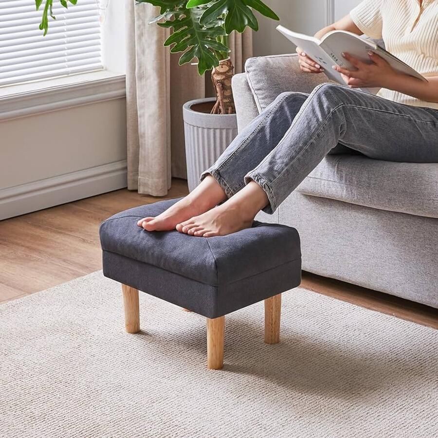 Multifunctionele Voetenbank Ruimtebesparend 1 stuk Hout